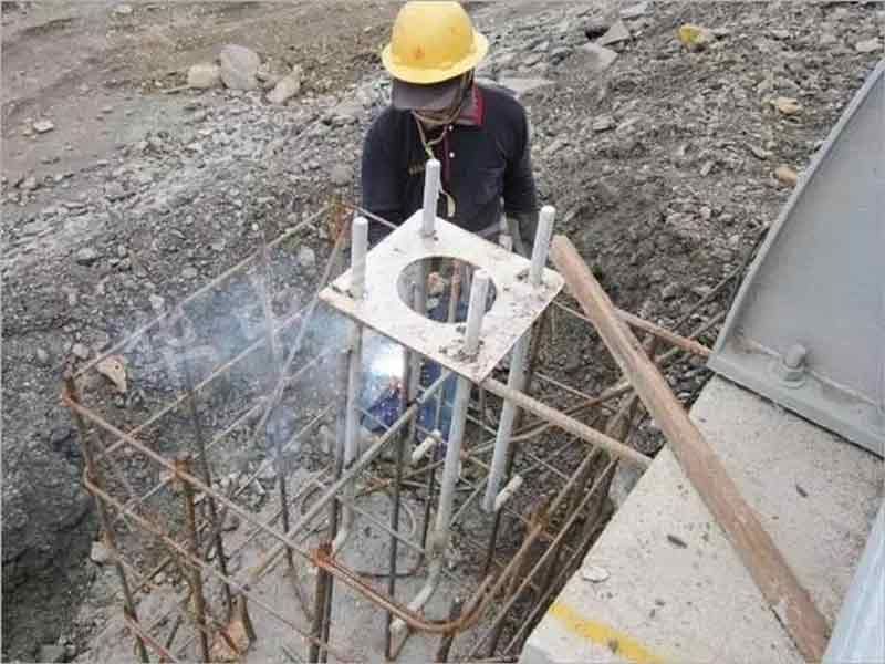 【华中重钢】钢结构施工中的预埋螺栓技术