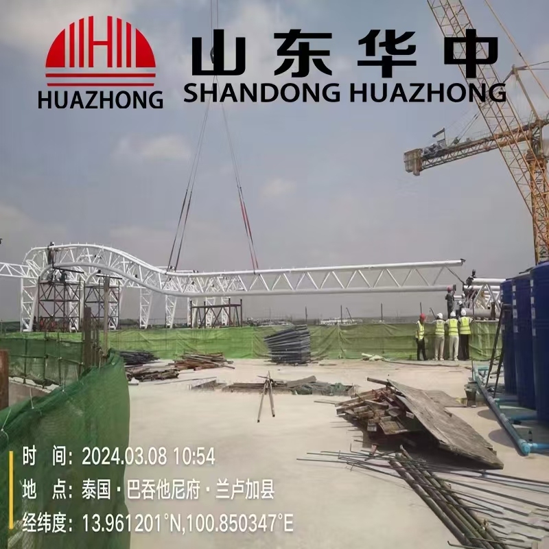 山东华中重钢工程案例--泰国巴吞他尼府项目